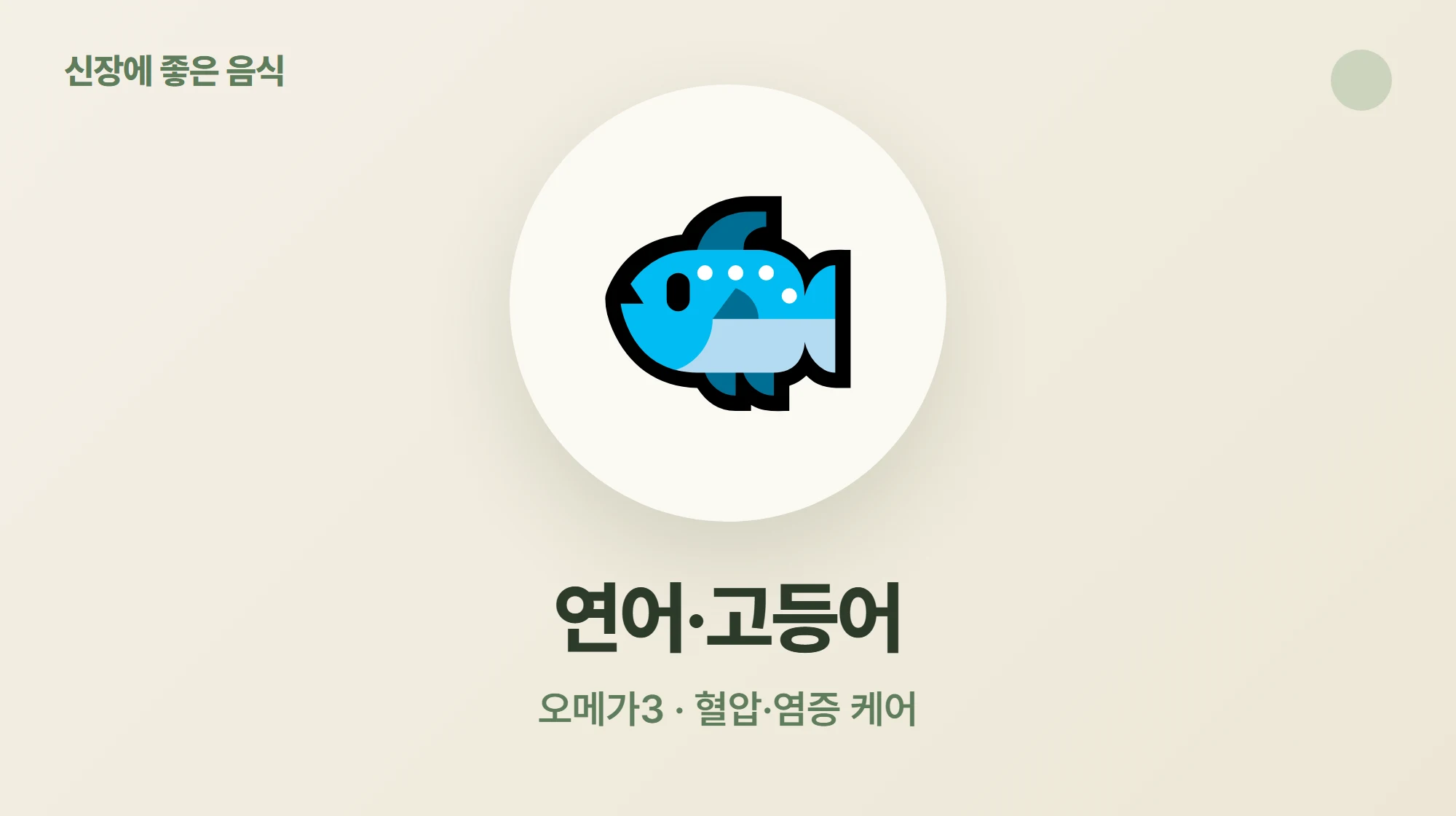 오메가3가 풍부한 등 푸른 생선 연어 구이
